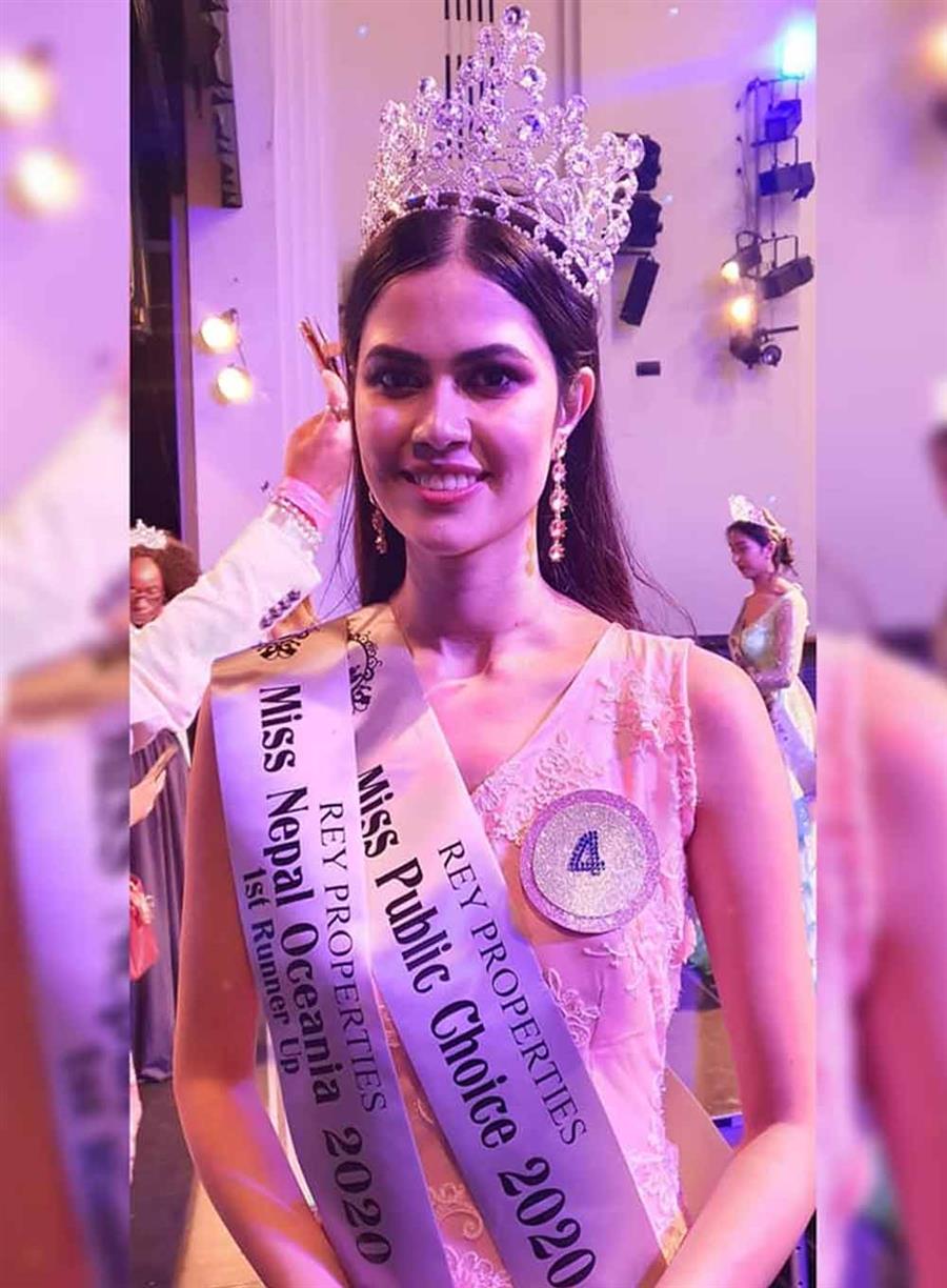 Miss Nepal Oceania 2020 First Runner-up Anshika Sharma ready for Miss Universe Nepal 2020?